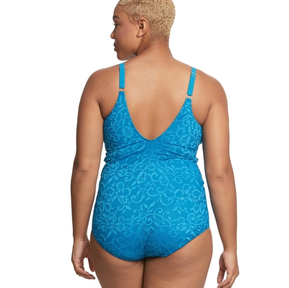 ⚡️⚡️FLASH SALE!!!GOTTEX Shalimar V-Neck One Piece Swimsuit. - Picture 3 of 7